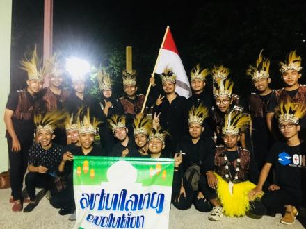 Atraksi Artulang Evolution Dalam Event Audisi Lomba Musik Patrol 